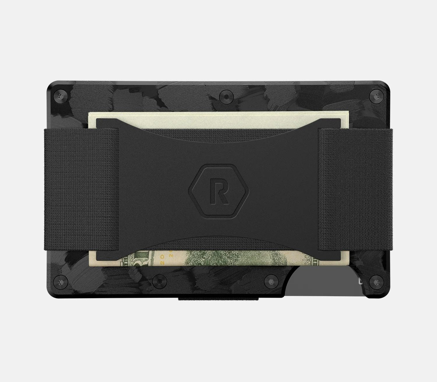 Ridge RFID Wallet Forged Carbon