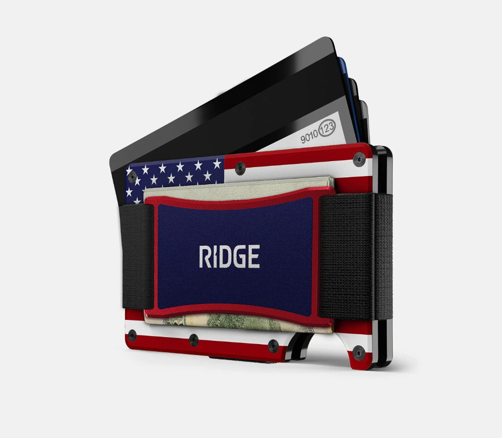 Ridge RFID Wallet Stars and Stripes