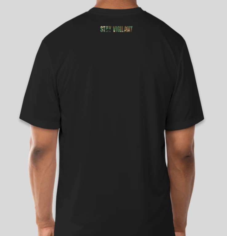 Stay Vigilant T-Shirt BDU Camo