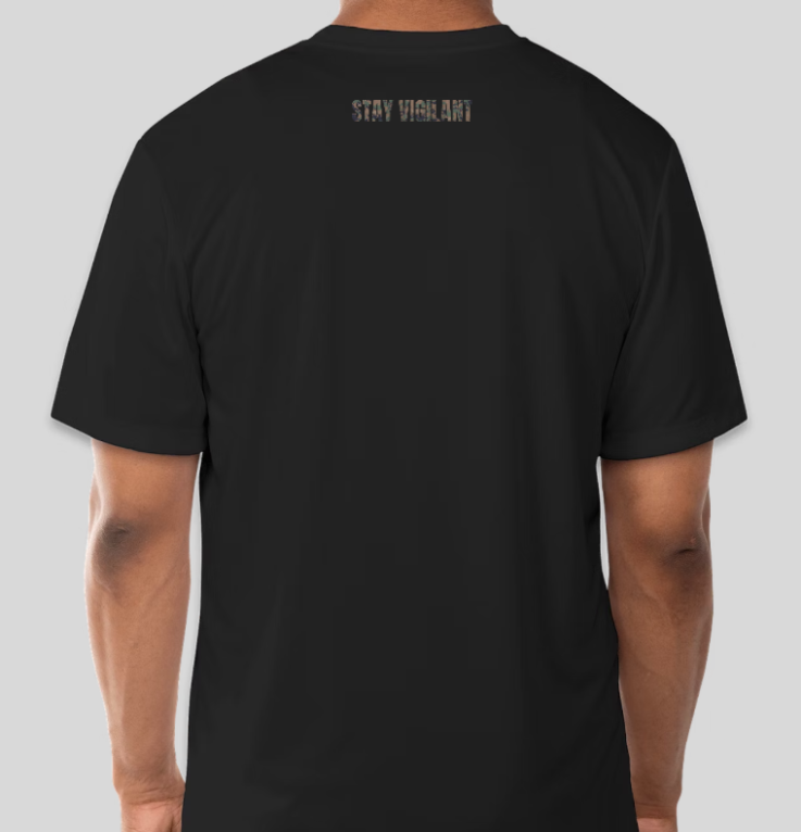 Stay Vigilant T-Shirt Woodland
