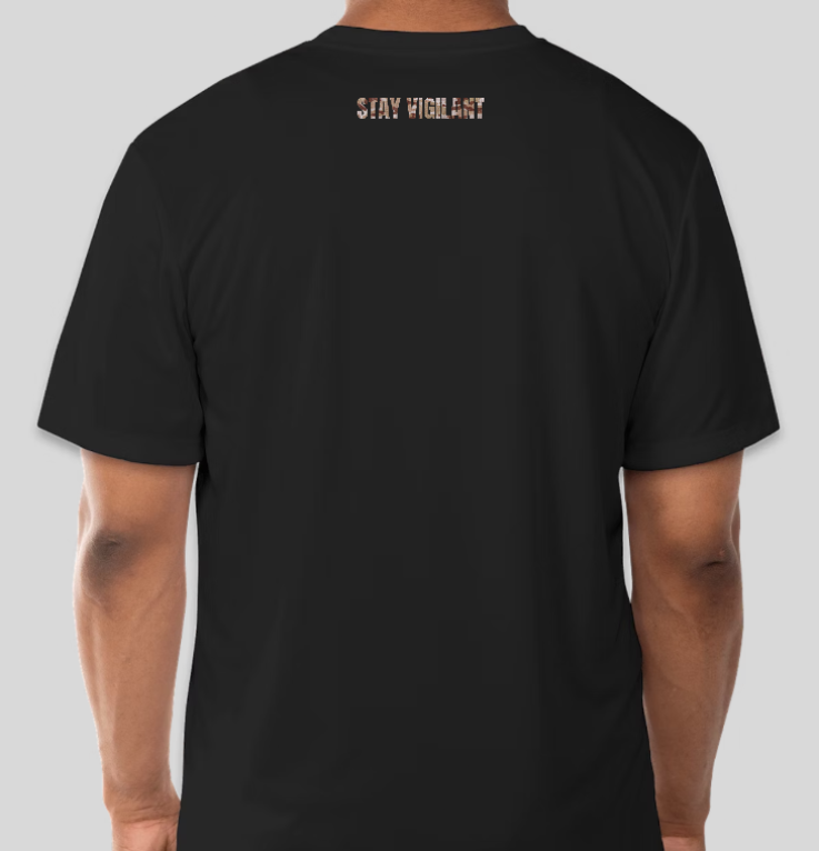 Stay Vigilant T-Shirt Multicam Arid