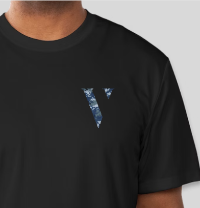 Stay Vigilant T-Shirt Navy Camo