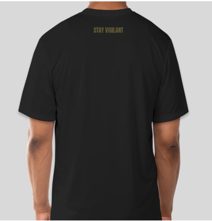 Stay Vigilant T-Shirt OD Green