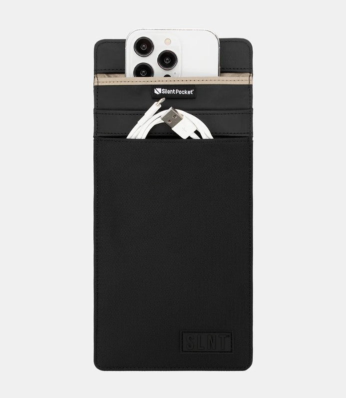 SLNT Faraday Phone Sleeve Medium Black Nylon