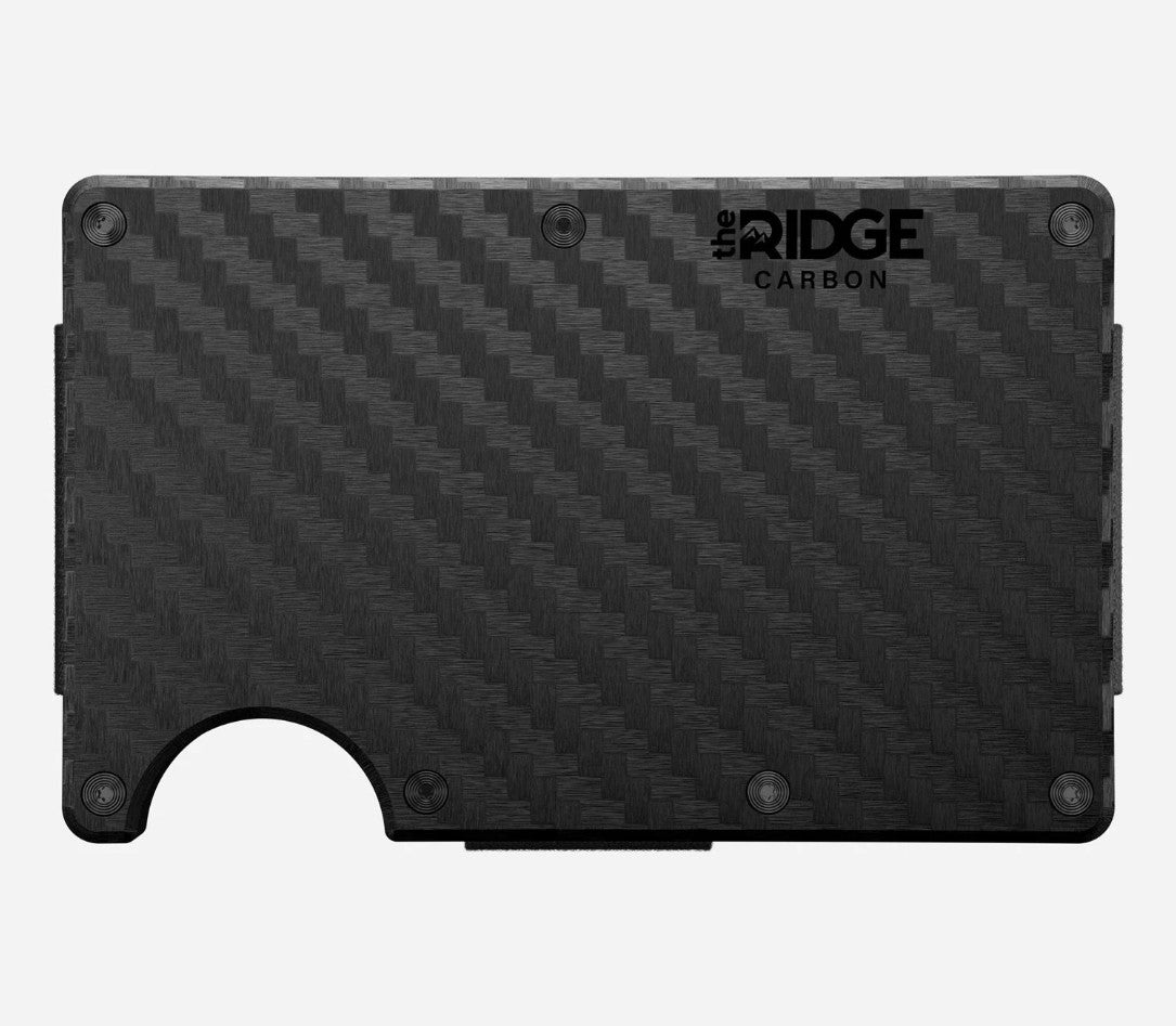 Ridge RFID Wallet Carbon Fiber 3K