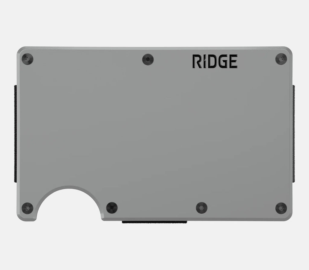 Ridge RFID Wallet Slate