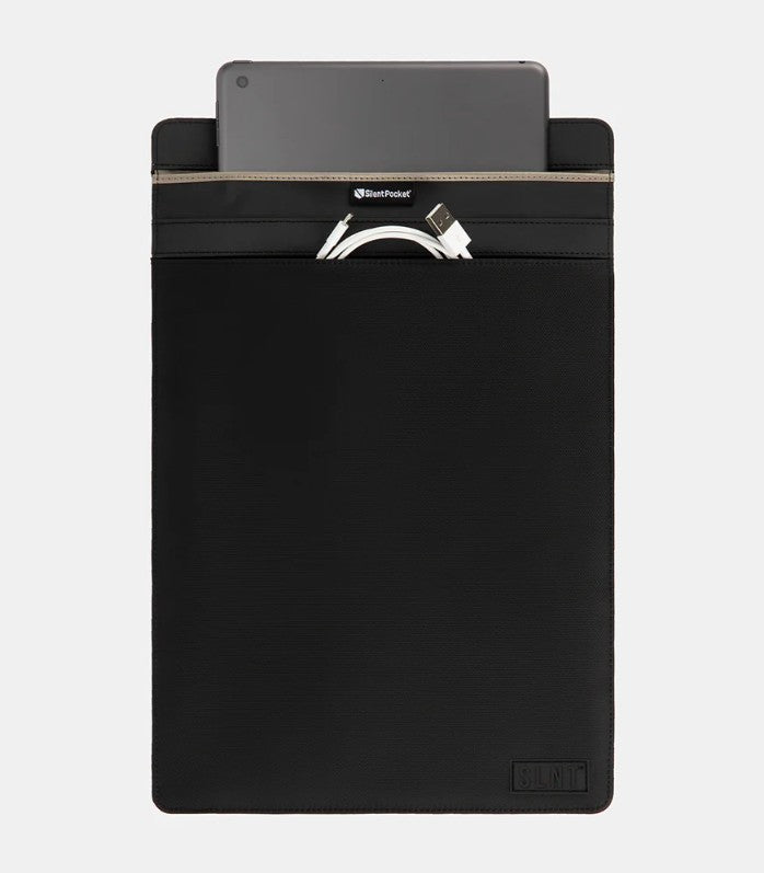 SLNT Faraday Tablet Sleeve Large Black Nylon