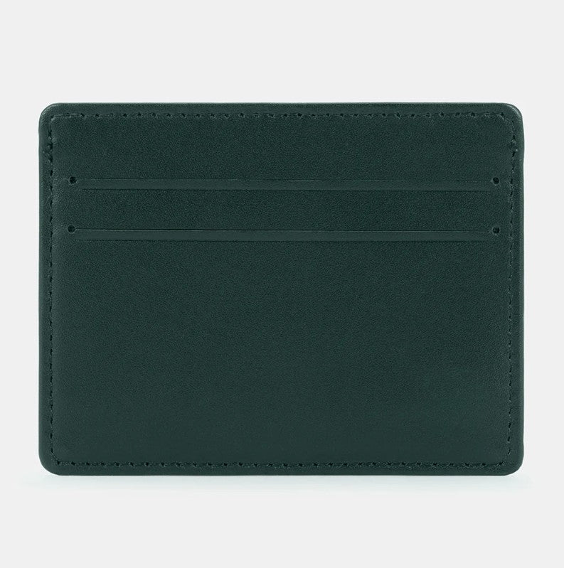 SLNT RFID Card Holder Leather Wallet Olive